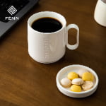 porcelain mug with lid