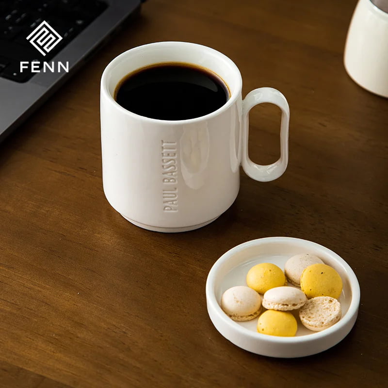 porcelain mug with lid