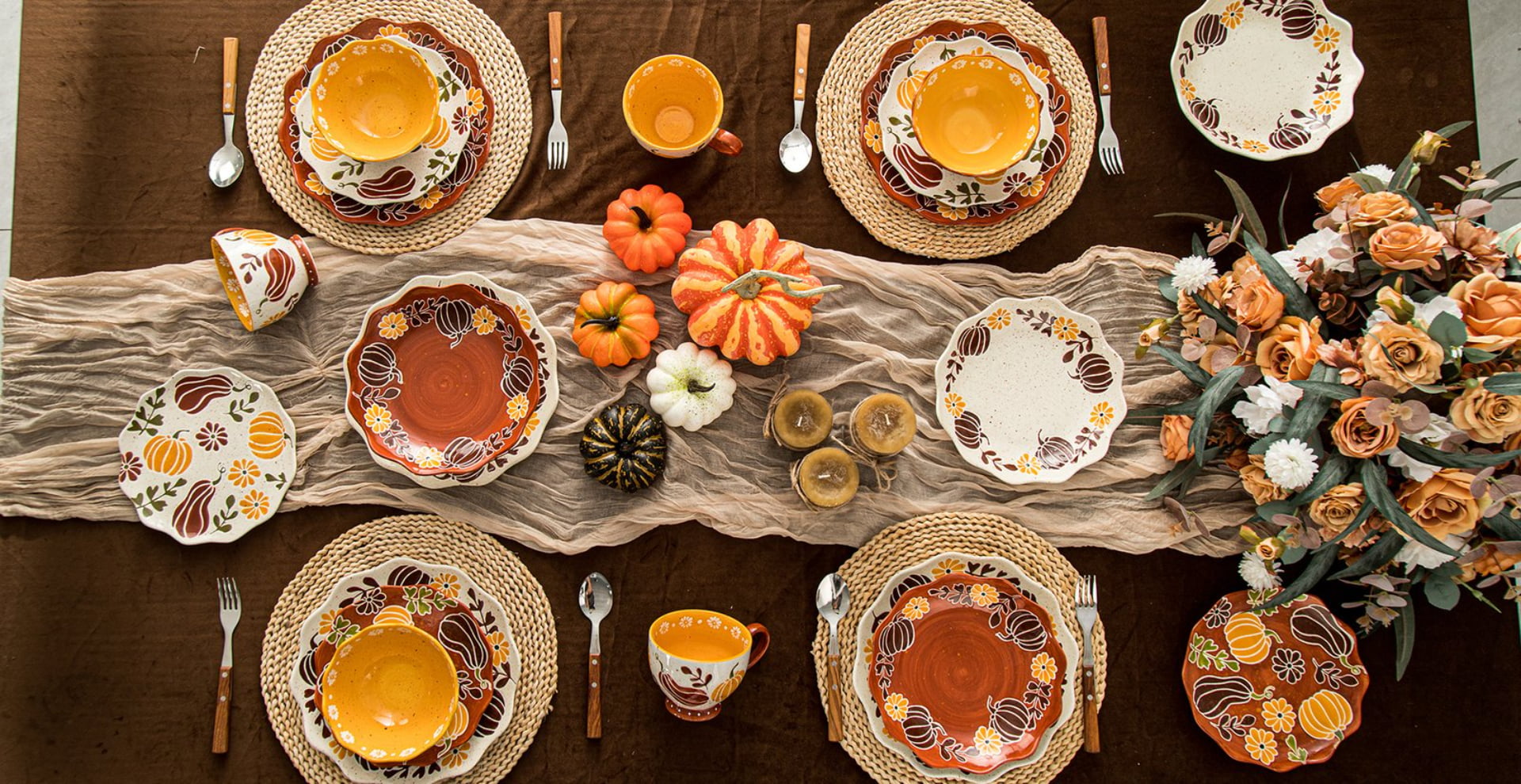 Golden Harvest Seasonal Ceramic Tableware