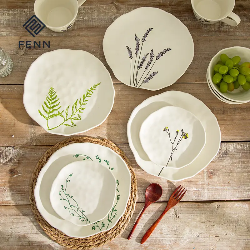 Handpainted Texture Plates