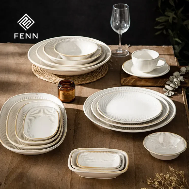 Luna Radiance Minimal Ceramic Tableware