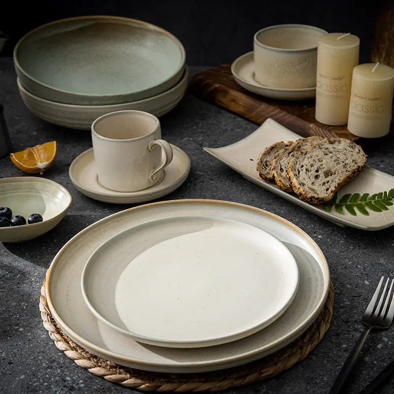 Moss Mist collection ceramic tableware