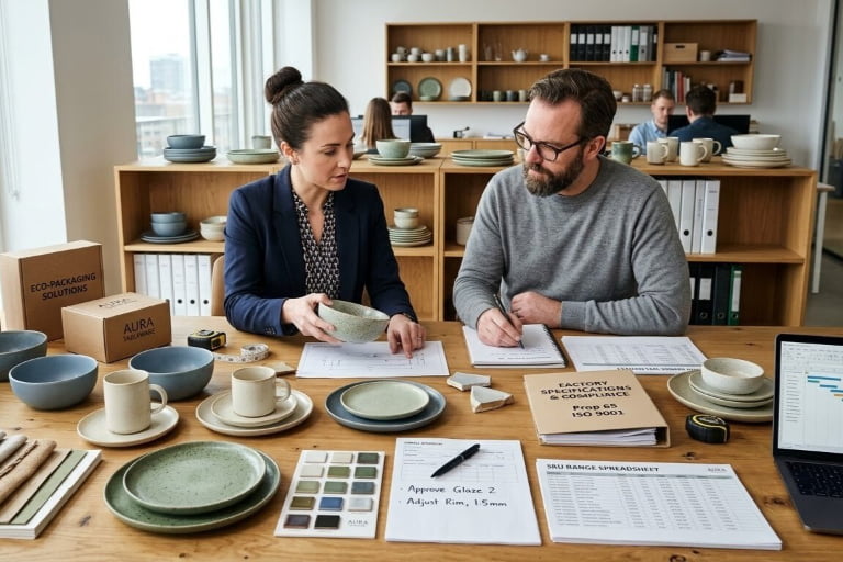 Tableware development meeting