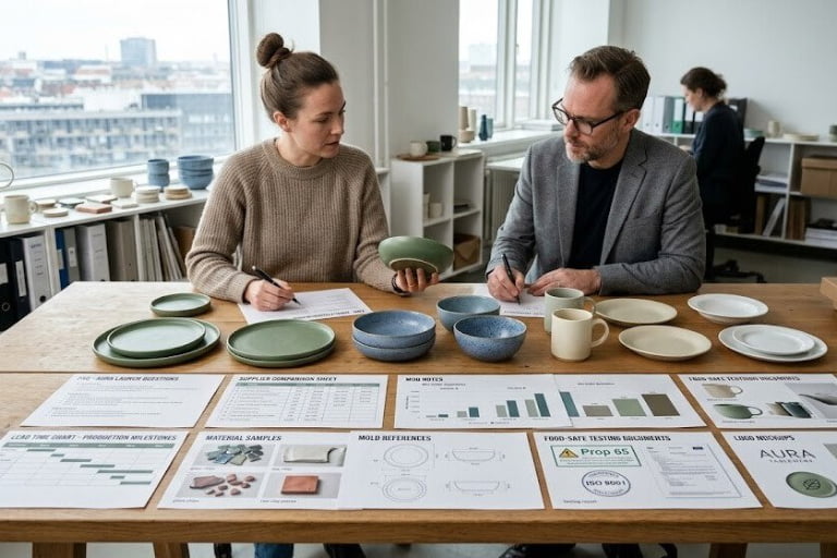 Tableware launch questions