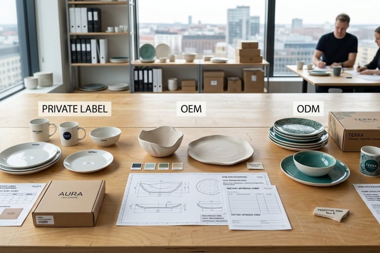 Tableware model comparison