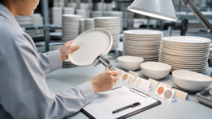 ceramic-dinnerware-factory-quality-check